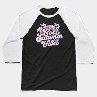 Cool Summer Vibes Vintage Baseball T-Shirt